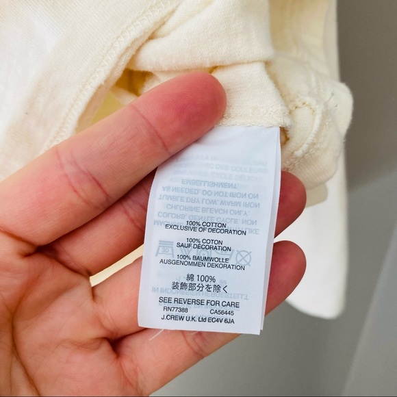 Madewell 'Queens' Graphic Top Cream Sz XS - Picture 2 of 9